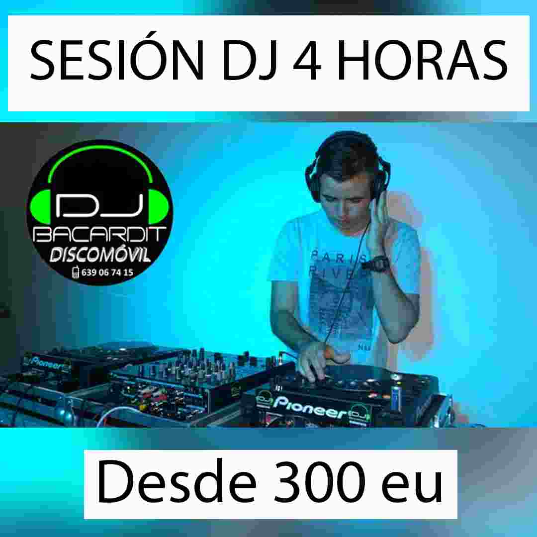Sesión DJ 4 Horas en Zaragoza