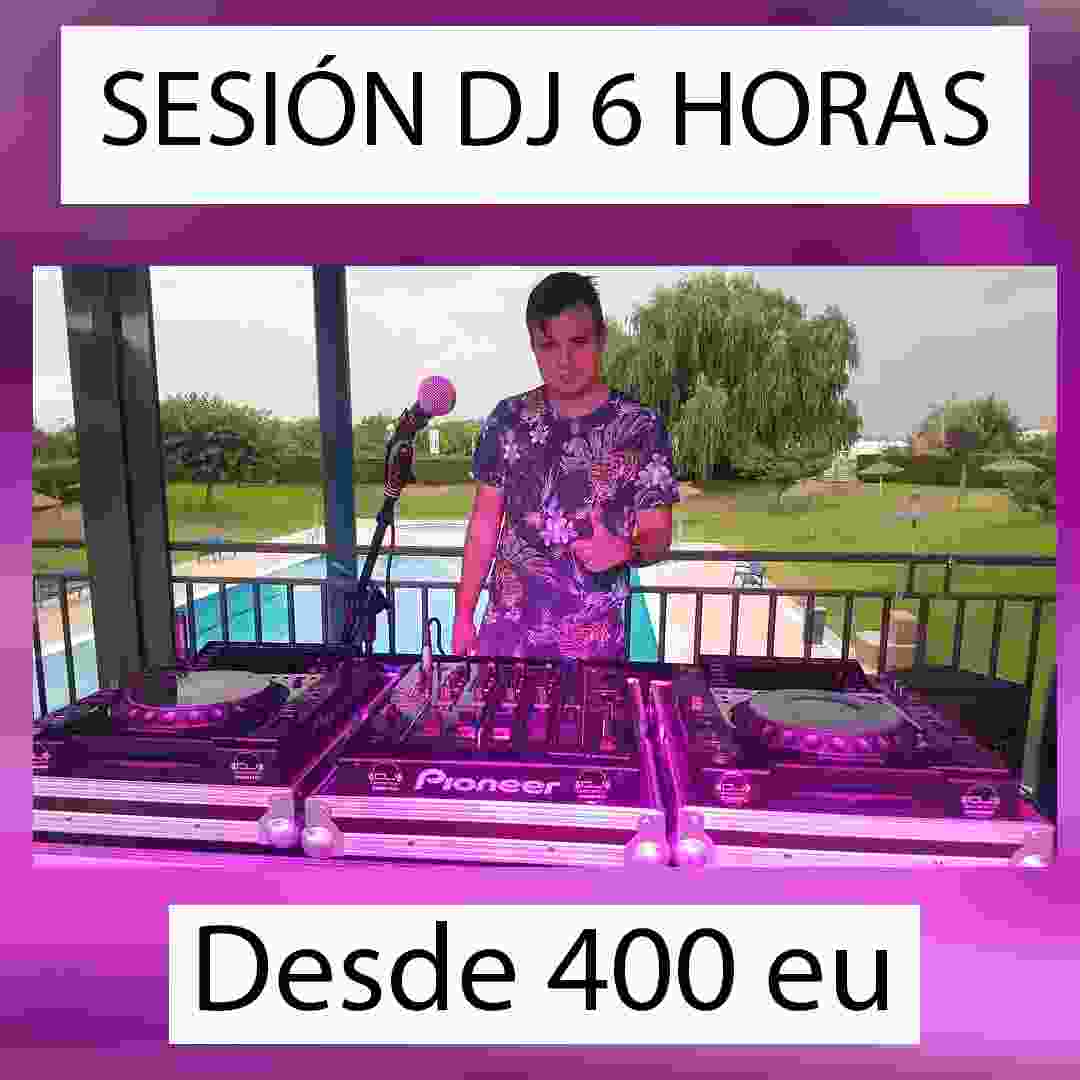 Sesión DJ 6 Horas en Zaragoza