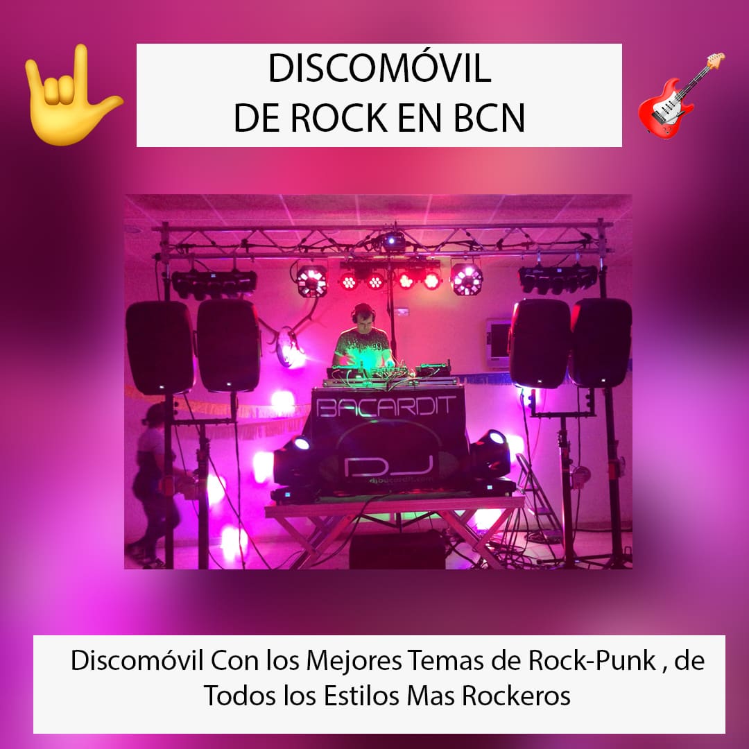 Discomóvil Barcelona de Rock