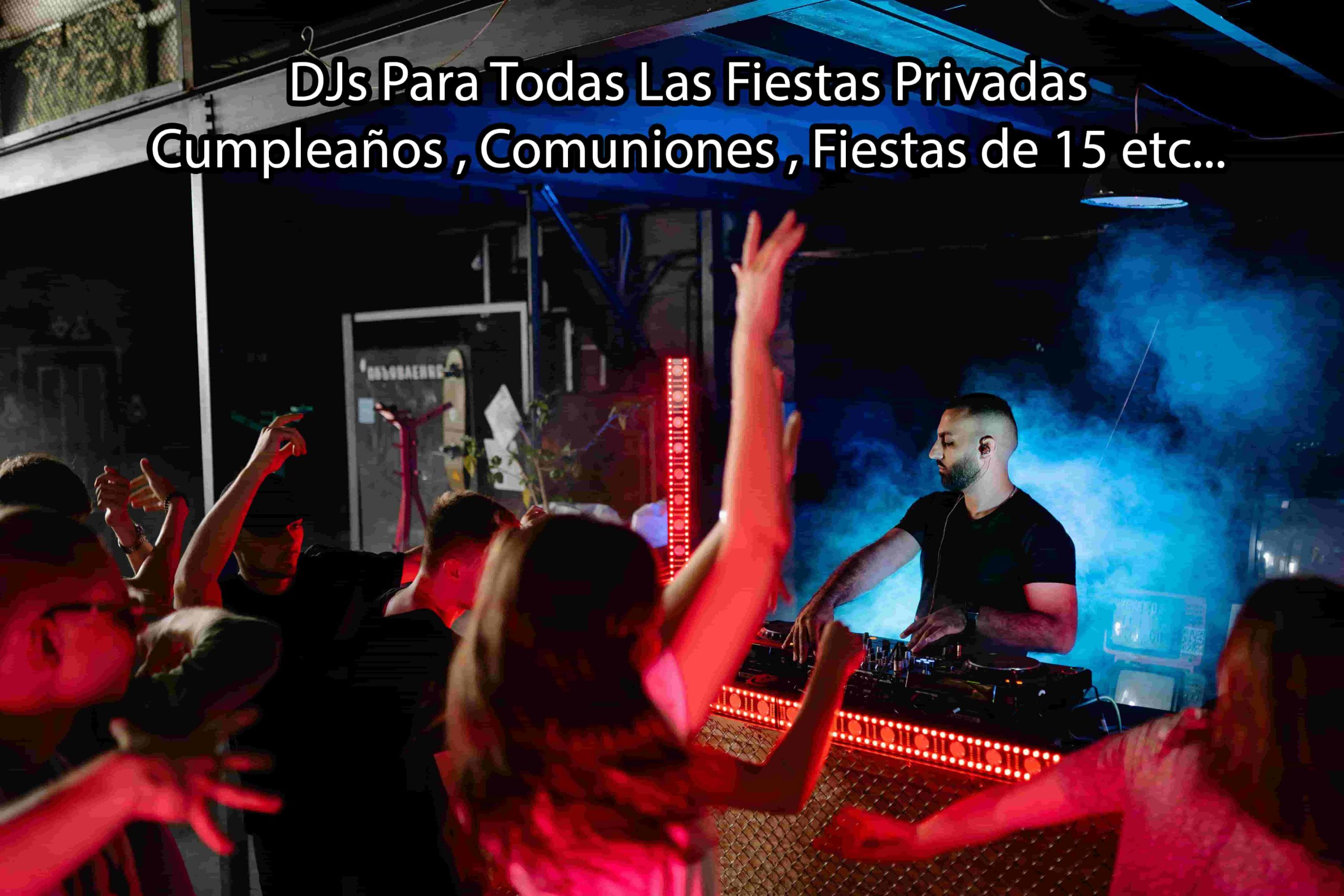 DJs Para Fiestas Privadas en Barcelona